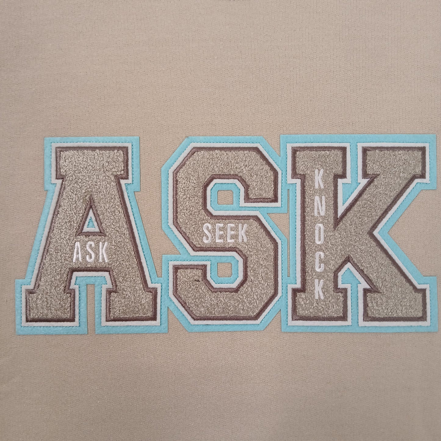 A.S.K.-Applique Sweatshirt