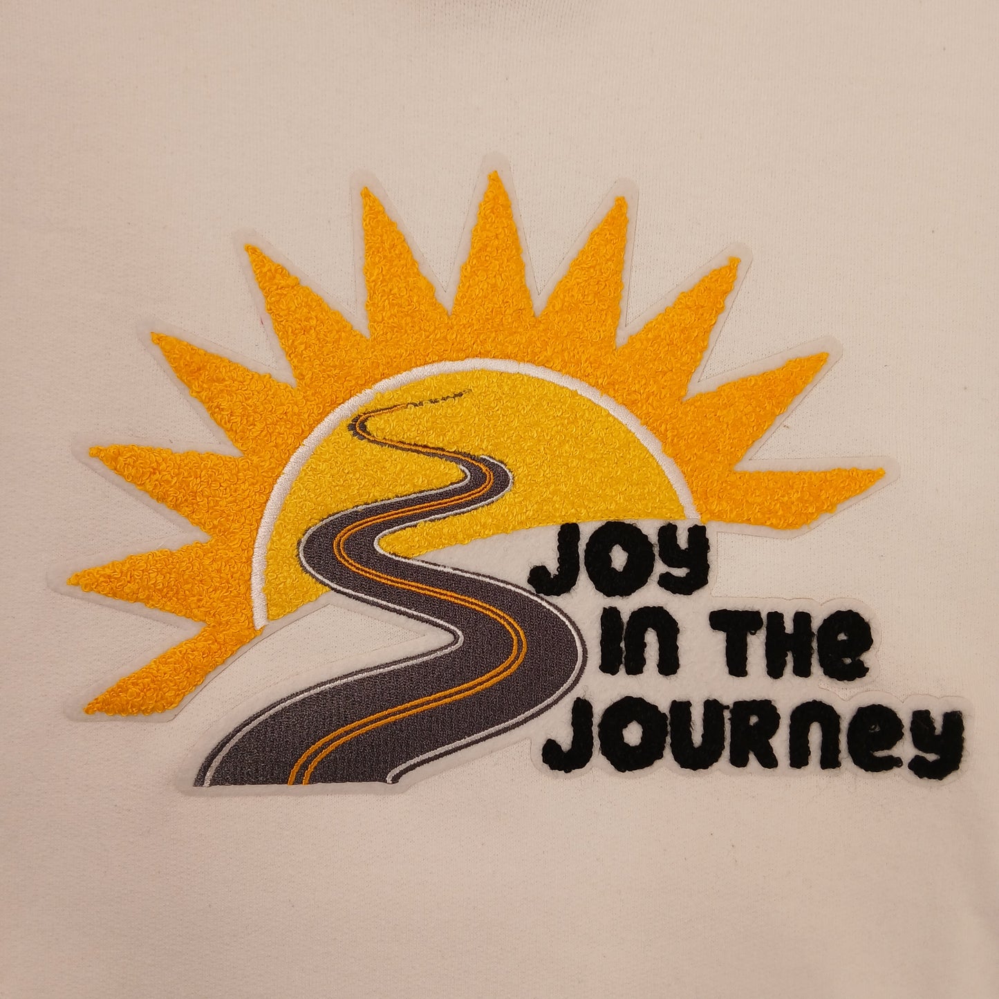 Joy In The Journey- Applique Sweatshirt