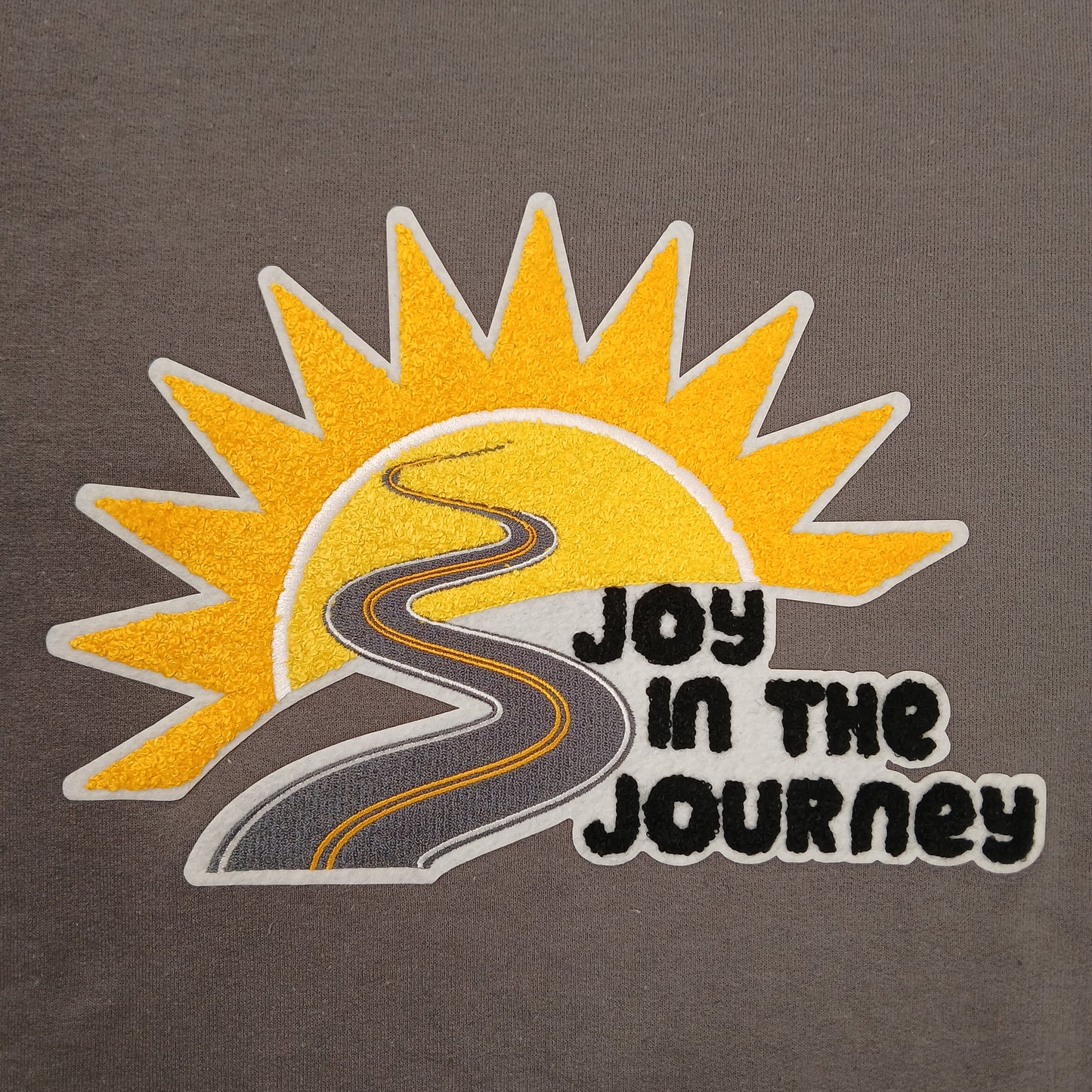 Joy In The Journey- Applique Sweatshirt