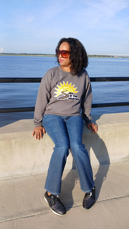 Joy In The Journey- Applique Sweatshirt