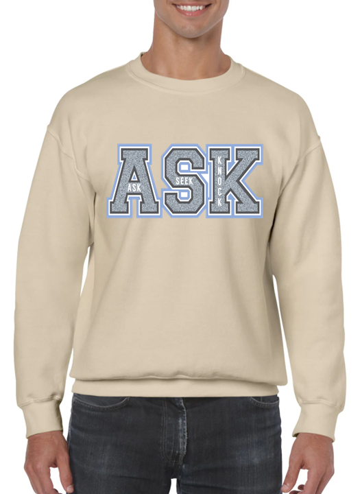 A.S.K.-Applique Sweatshirt