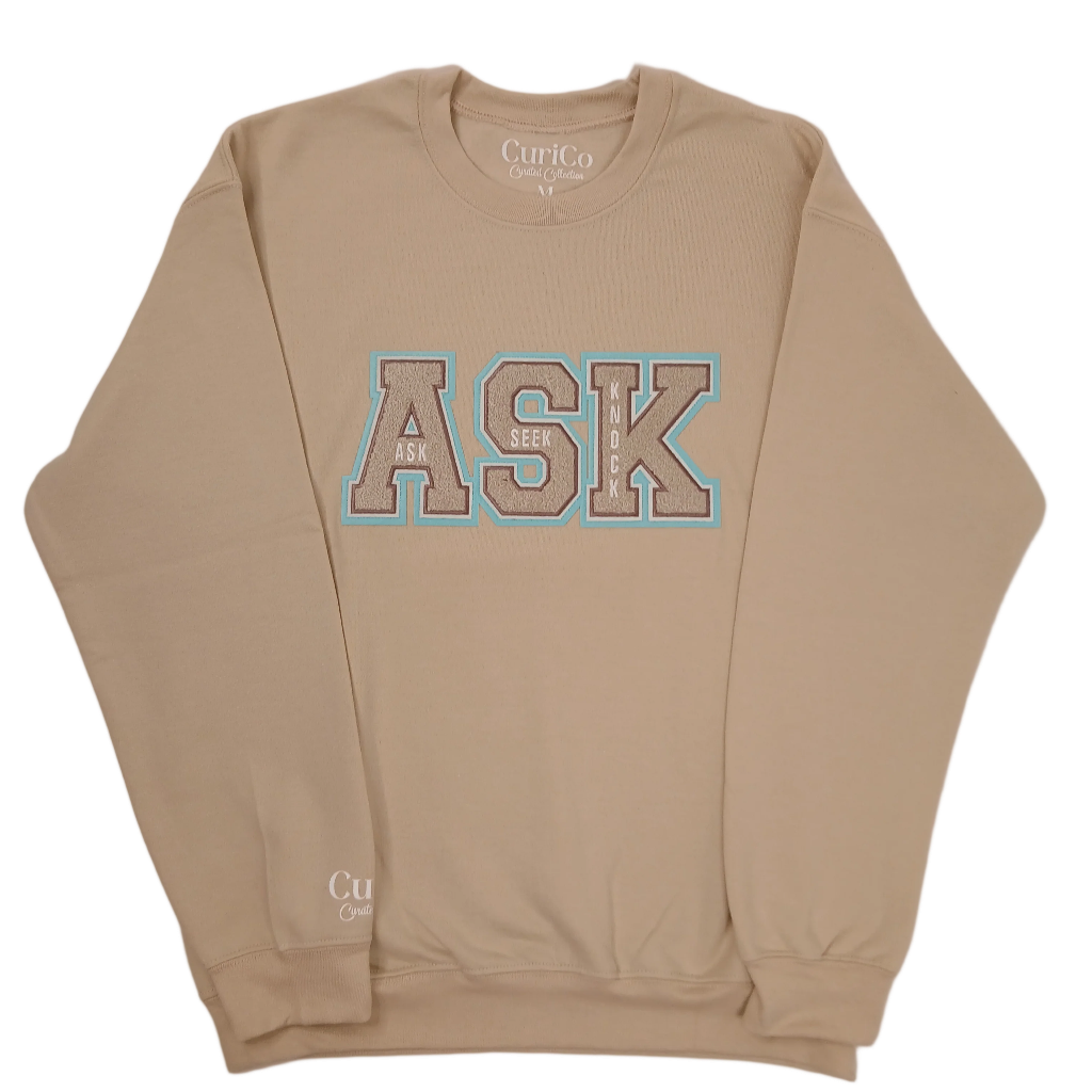 A.S.K.-Applique Sweatshirt