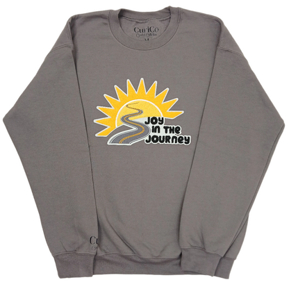 Joy In The Journey- Applique Sweatshirt