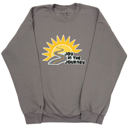 Joy In The Journey- Applique Sweatshirt