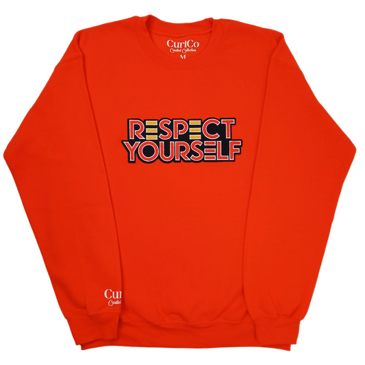 Respect Yourself- Applique Sweatshirt