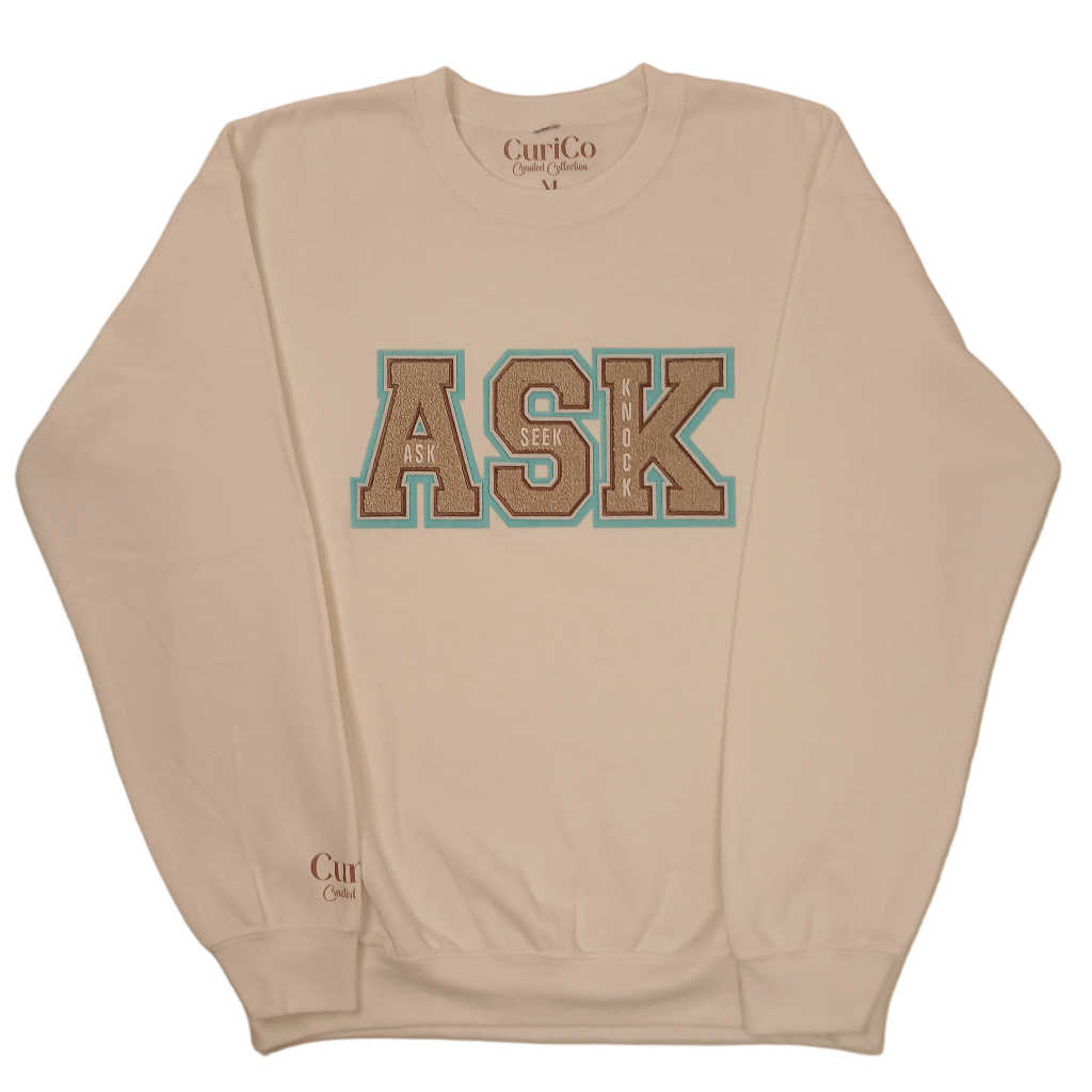 A.S.K.-Applique Sweatshirt