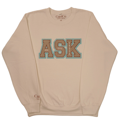 A.S.K.-Applique Sweatshirt